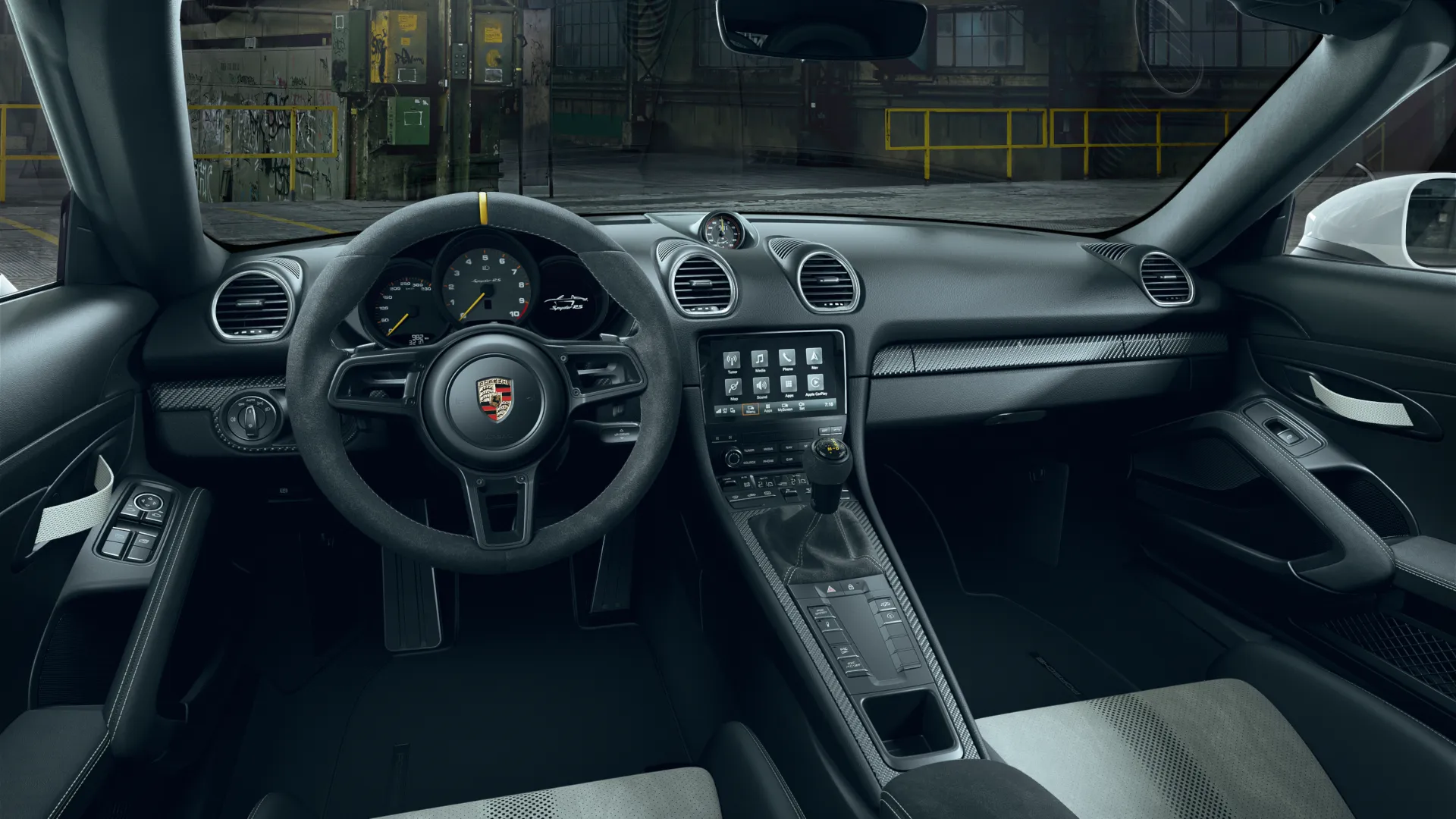 718 Spyder RS的内饰图片