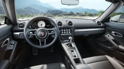 718 Boxster S的内饰图片